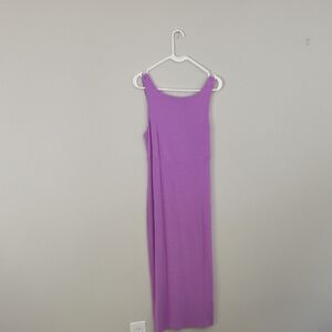 Athleta Lavender Scoop-Neck Maxi Dress